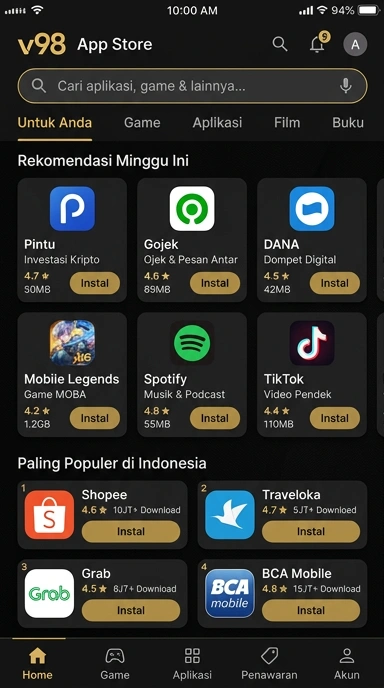 Akses Terbaik ke Aplikasi Populer v98 - Unduh Sekarang!